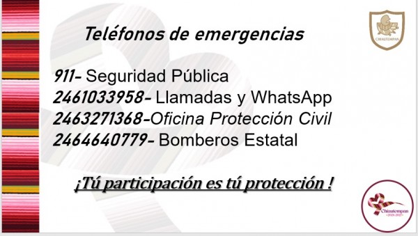 Telefonos de emergencia